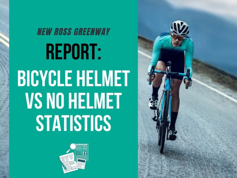 bicycle helmet vs no helmet statistics